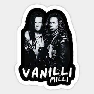 milli vanilli Sticker